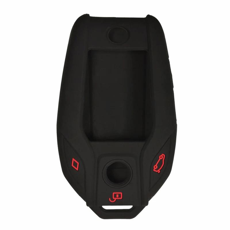 ZAD Silicone Car Key Cover Case for BMW 2017 2018 7 Series I12 730 740 750 760  G11 G12 G20 G30 Led Display Touch Screen Protect