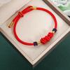 Fashion Colorful Bracelet Handmade Weaving Ethnic Style Hand Rope DIY Hand Strap Jewelry