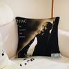 2Pac T-Tupac S-Shakur All Eyez On Me Kissenbezug Wohnzimmer Sofakissenbezug Geeignet für Zuhause Schlafzimmer Raumdekoration