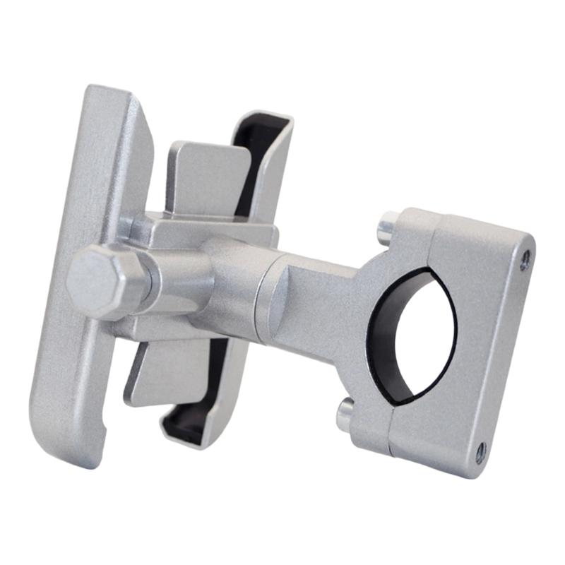Aluminum Phone Holder With Secure Locking Mechanism 360 Adjustable Vibration Proof Designs Rack for Motorcycle Bike