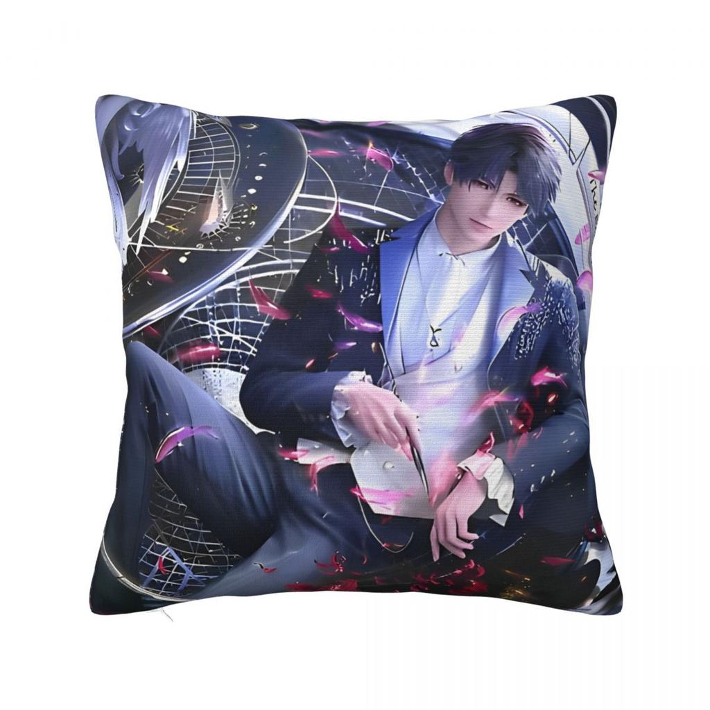 Love And Deepspace Pillow Covers Polyester Home Rafayel Cushion Case Funny Home Decoration Pillowcase 4545