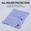 Case For iPad Mini 7th 6th Soft Bubble Stand Tablet Cover Kids Safe Shockproof Funda With Pen Rope