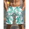 2026 Men's Summer Short Beach Vacation Hawaiian 3D Printed Shorts Men Y2k Graphic Short Pants Male Breathable Swim Loose Shorts