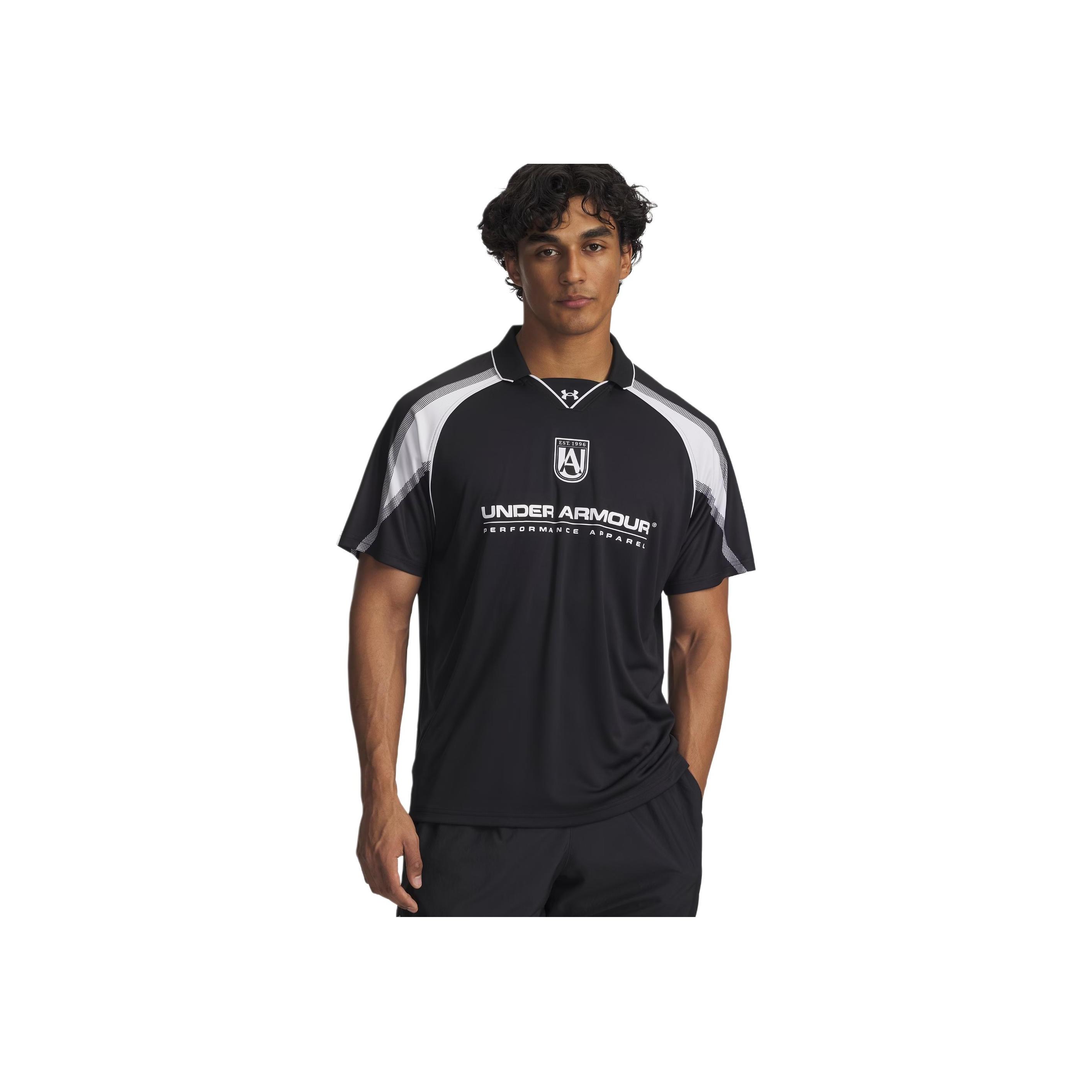 

Under Armour 96 Terrace Curry Азиатский тур Легкая футбольная спортивная футболка Мужские топы 6005124-001 S