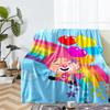 Coperta stampata a tema Plim Plim - Perfetta per divano, letto, viaggi e uso all'aperto | Lavabile in lavatrice, accogliente e resistente.
