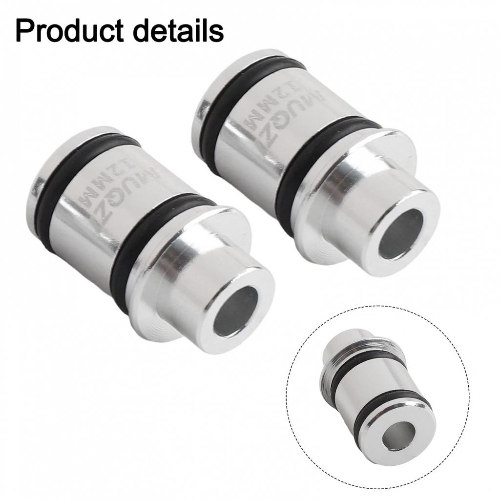Bicycle Wheel Axle Adapter Converts 12mm 15mm Thru Axle to 9mm Quick Release