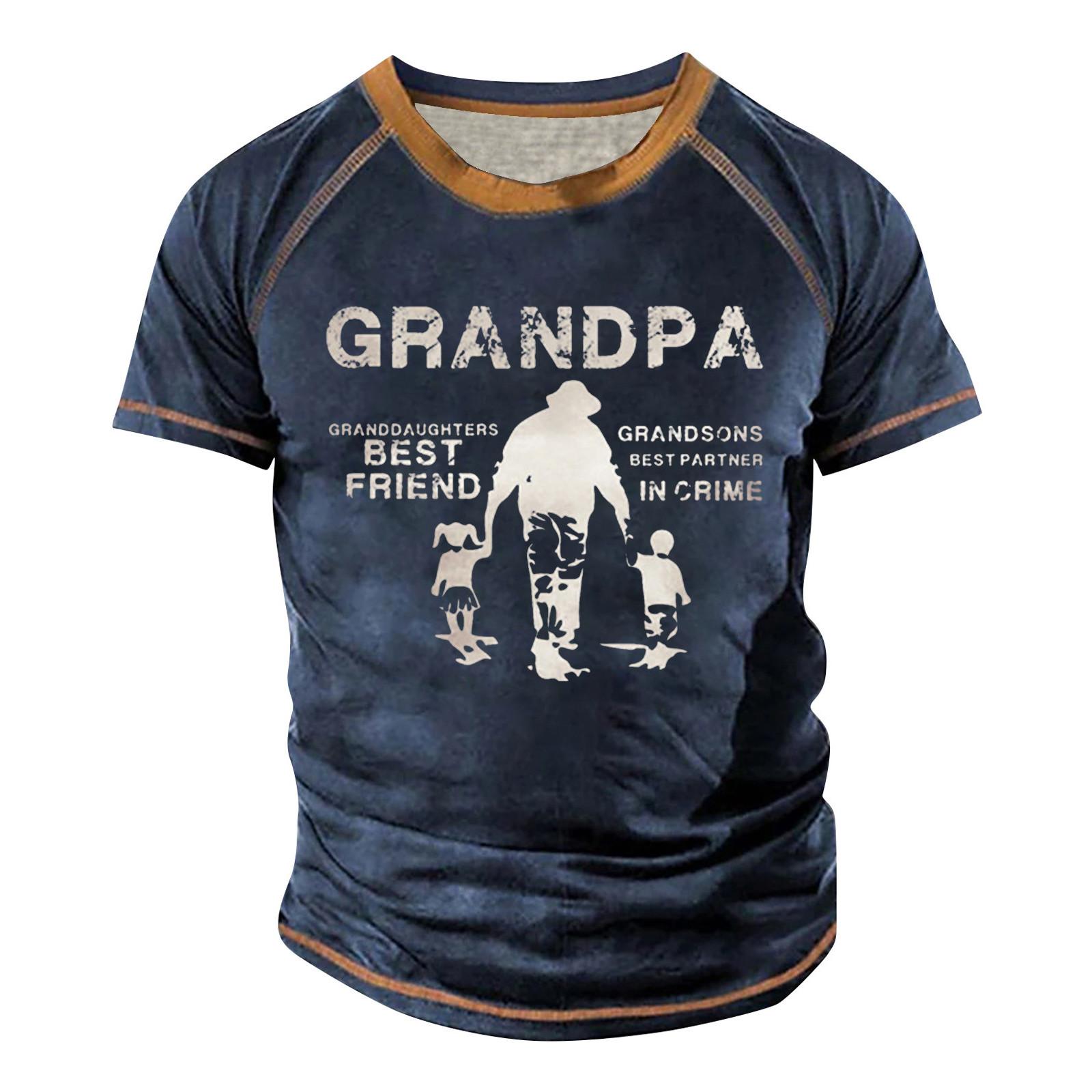 

Чоловіча футболка реглан у стилі ретро з короткими рукавами та круглим вирізом XL синій