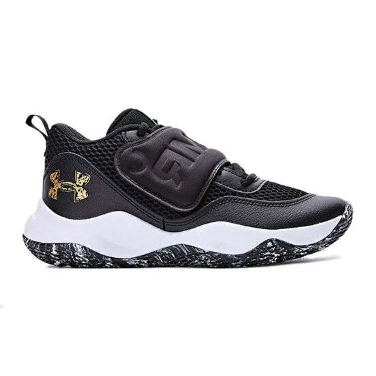 Under Armour Zapatillas para Niños Zone BB 2 GS Negro Oro Metálico 3026637-001