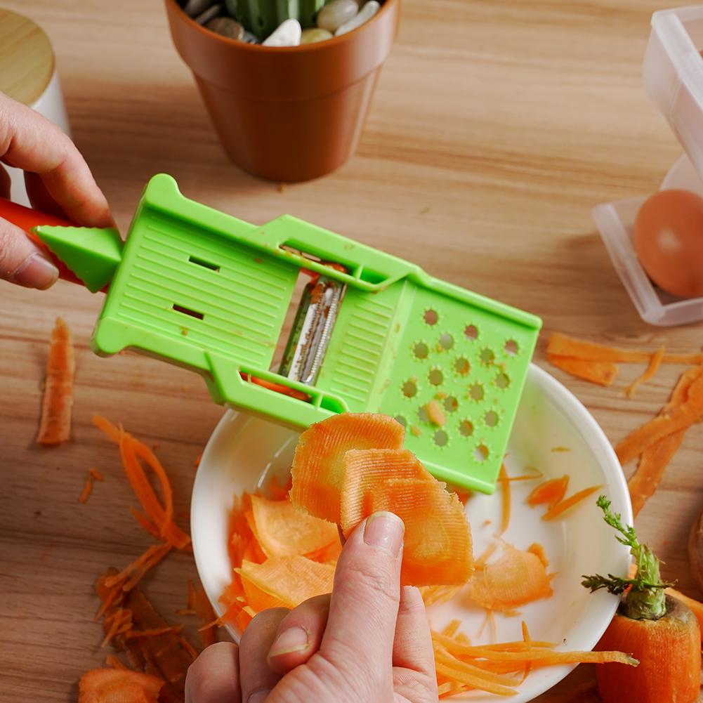 Multi functional Peeler Fruit Vegetable Peeler Stainless Steel Easy To Clean Kitchen Peeling Tool Carrots Potato Orange Lemon