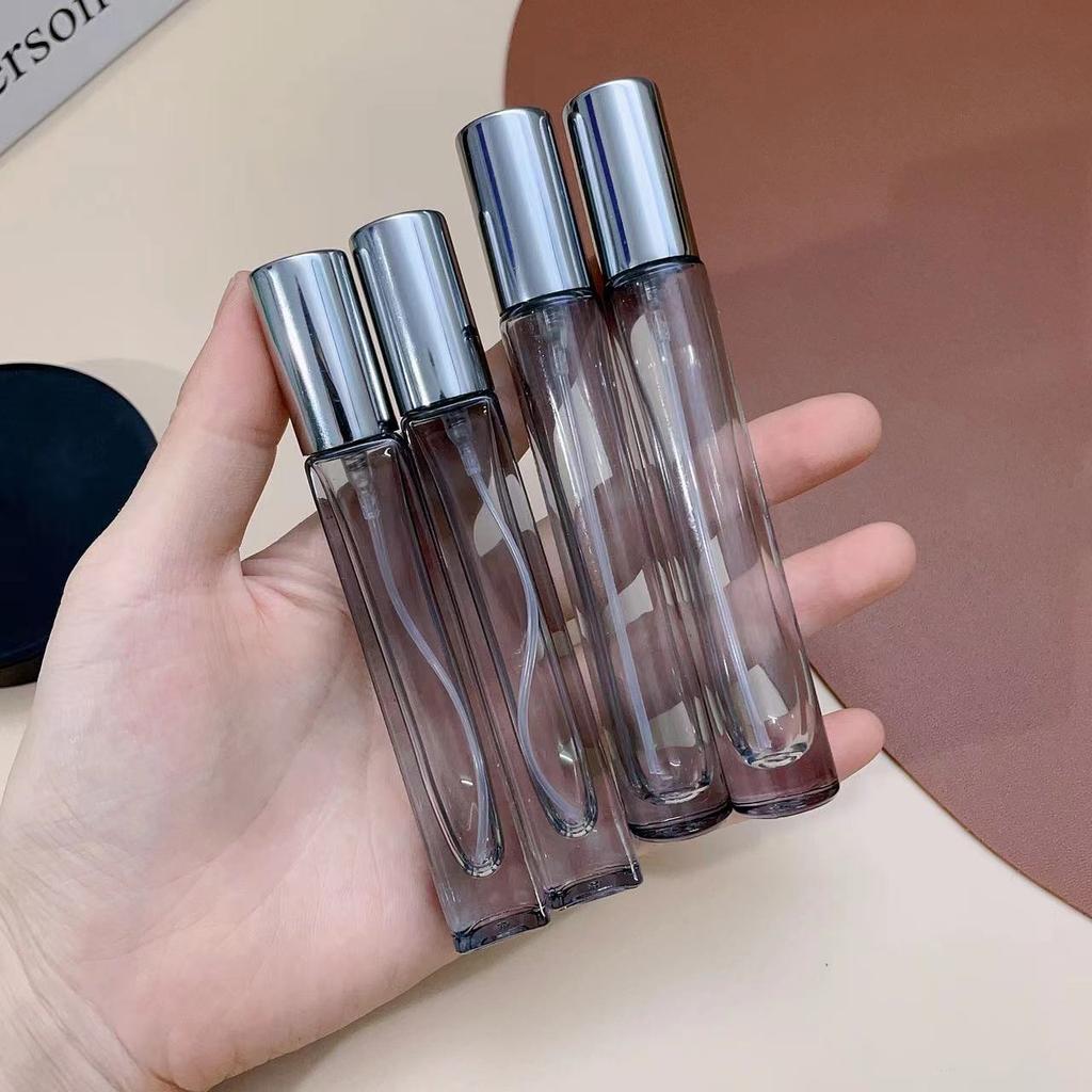 10ml High-End Perfume Bottle Mini Empty Glass Spray Bottle Refillable Portable Sample Dispensing Bottle Atomizer Cosmetic Tool