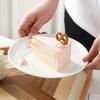 French Style Relief Ceramic Coffee Cups Home Breakfast Oat Yogurt Bowls Exquisite Flowers Dessert Plates Creative Tableware
