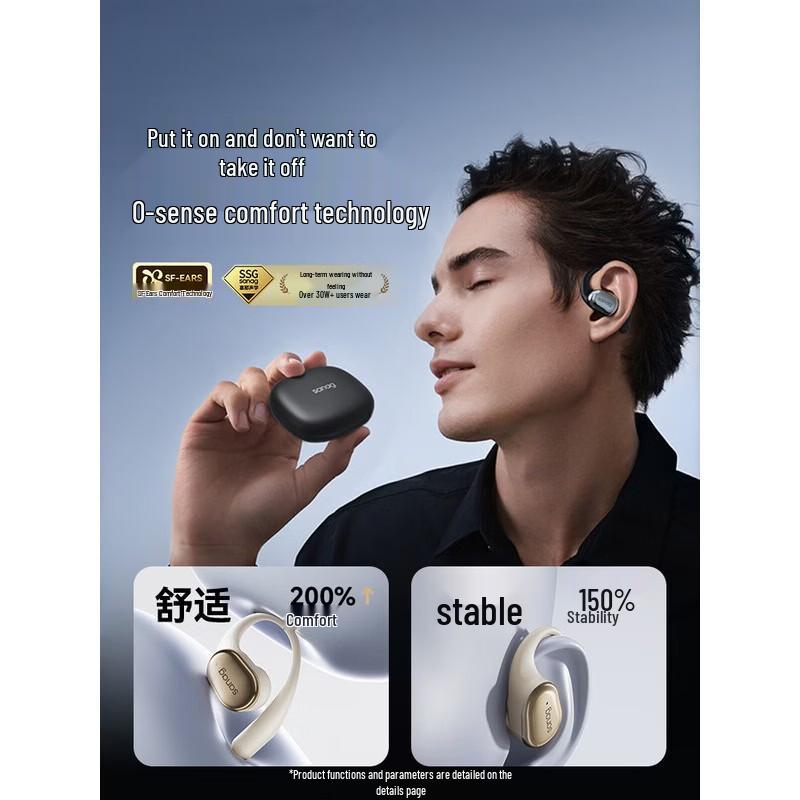 SANAG C16S Open-Ear Hook Sport Bluetooth Headphones