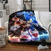 Custom 1pc Sonic Adventure: Team Sonic Blanket, Soft And Comfortable Blanket, Casual Warm, Camping Travel Blanket, Birthday Gift Q912177