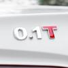 Car Metal Displacement Standard Decal 1.0 1.2 1.4 1.5 1.6 1.8 2.0 2.2 2.4 2.5 2.8 3.0 T L Trunk Badge Emblem Sticker Accessories