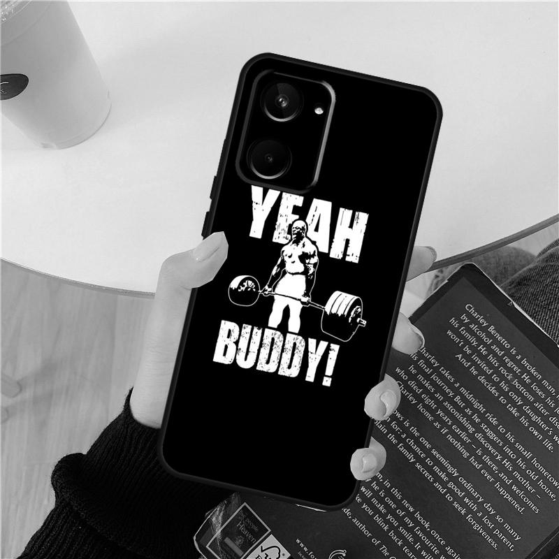 Workout Motivation Fitness Gym Case For Realme GT 6 6T 5 GT7 Pro 10 11 12 13 14 Pro Plus C53 C51 C21Y C25S C55 C67 C61 C75