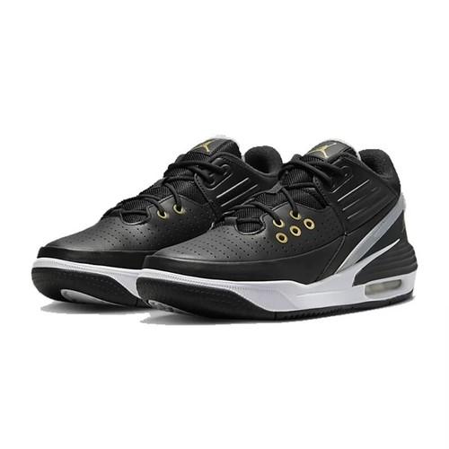Air Jordan Max Aura 5 Low Černá Metalická Zlatá - DZ4353-017