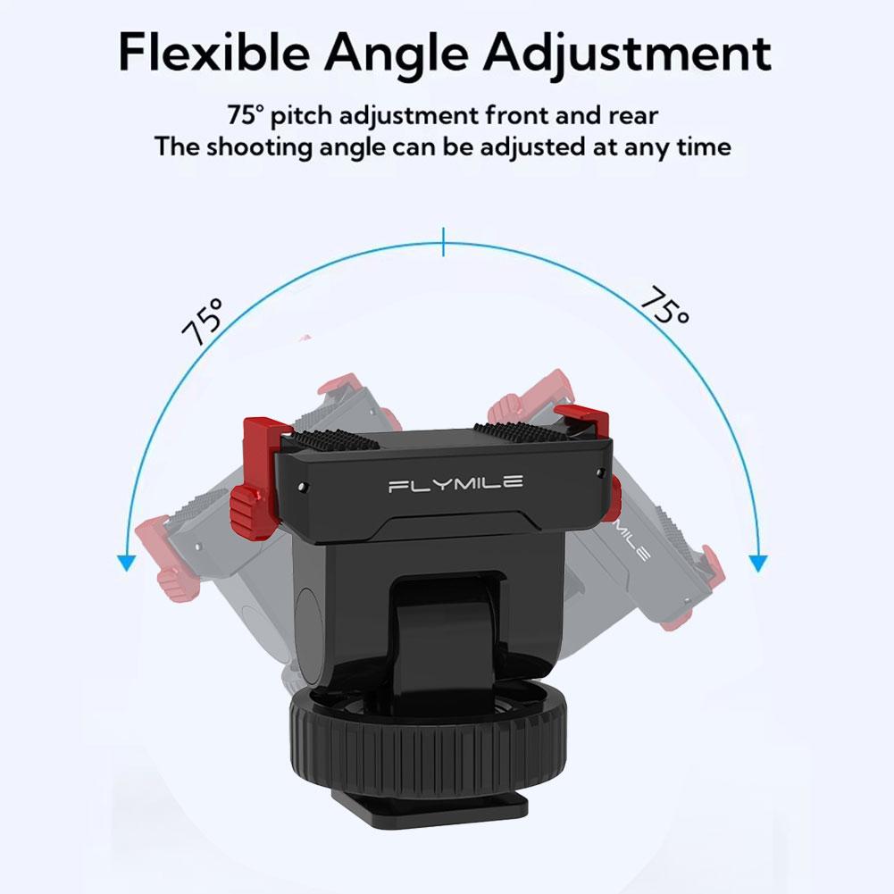Magnetic Quick Release Base For DJI OSMO ACTION 6/Osmo Nano 1/4 Screw Cold Boot Expansion Bracket Camera Accessories