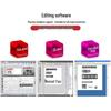 GODEX ZX1300i Industrial Thermal Transfer Label Printer CN plug (adapter included)