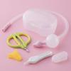 Kai Brand Newborn Gift Set A (Nail Scissors, Tweezers, Nasal Aspirator) Care Set Perfect As a Gift