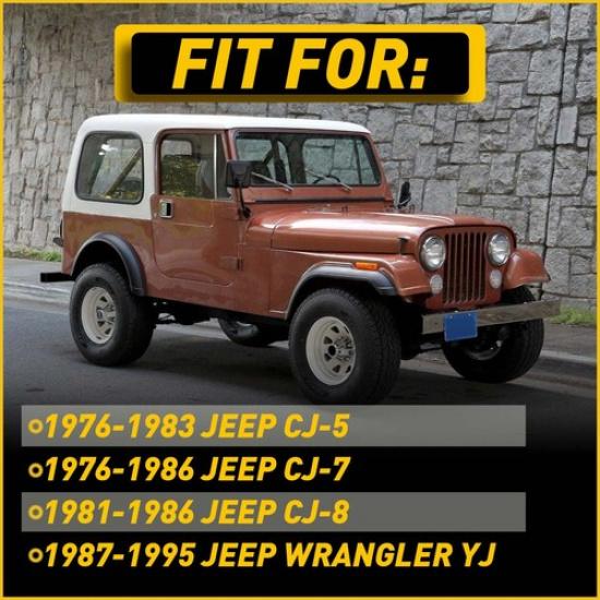 Interior Handle Door Pull For Strap Jeep CJ5,CJ7,CJ8 55009801K YJ Wrangler