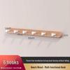 Log Style Wooden Wall-Mounted Coat and Clothes Hook