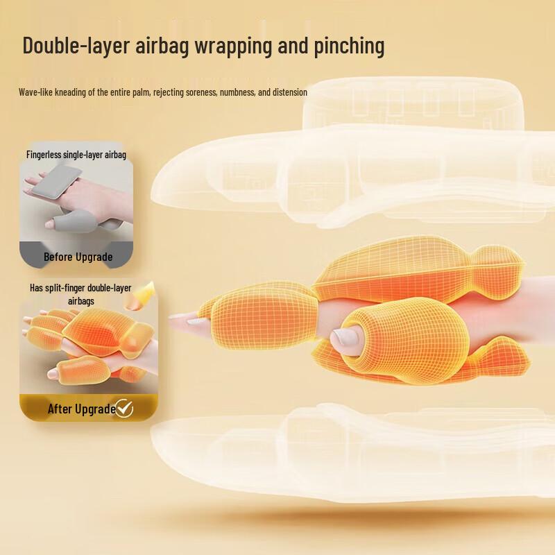 AUX Electric Hand Massager with Heat and Kneading CN plug (adapter included)