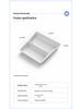 Silicone Mat Divider for Xiaopeng P7 Center Console Storage Box, Compatible with 25 Models, 2025 Accessories.