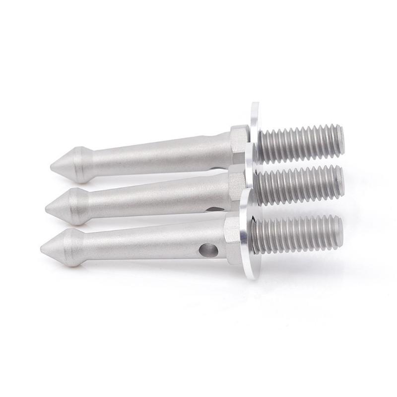 3PCS Stainless Steel Tripods Spikes For Outdoor Stability On Grass Mud And Uneven Terrain Camera Accessories