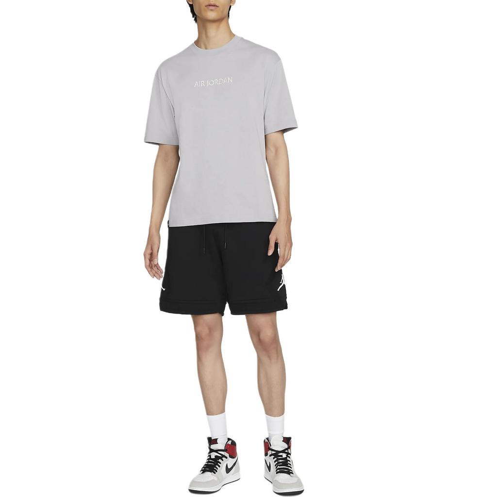 Jordan T Shirt Men's Light Iron Gray DO6100-054