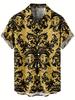 [Printed Design – Not Textured] Men'S Short Sleeve Shirt with Unique Design, Suitable for Men - Ideal for Casual Wear, Outdoor Activities - Perfect