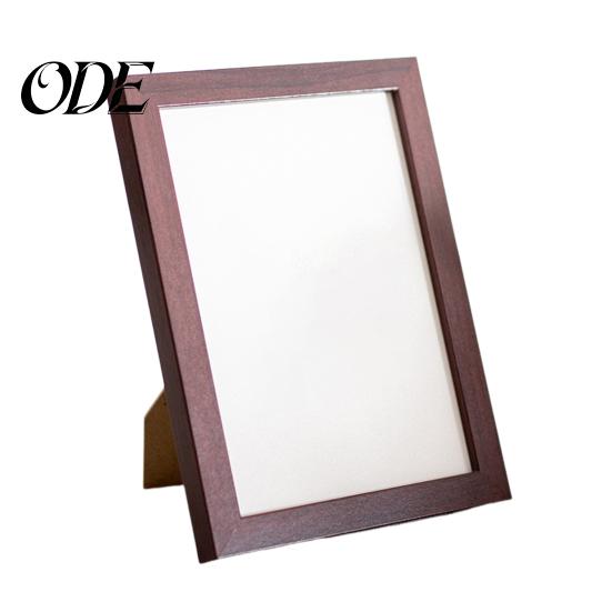 Vertical Picture Frame 6/7/8/10-Inch/A4 Vintage Wooden Photo Clear Glass Display Table Rustic Home Office Bedroom Desktop Holder Decoration