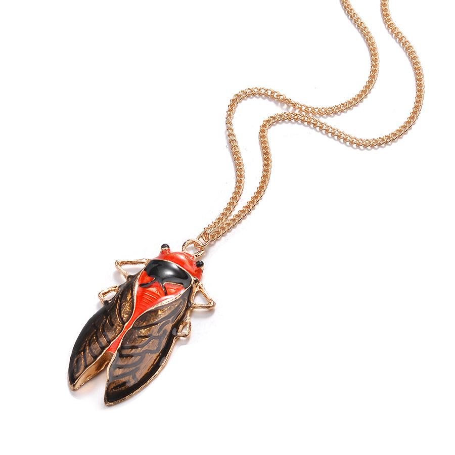 European & American Retro Cicada Necklace