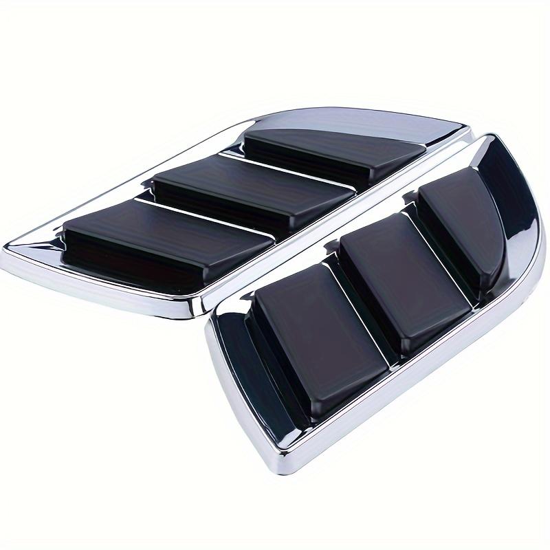 1 Pair Car Side Fenders, Vents, Airflow Spoilers, Racing Air Intakes, Exhaust Outlets, Wing Covers, Shark Gills Shapes, Decorative Stickers