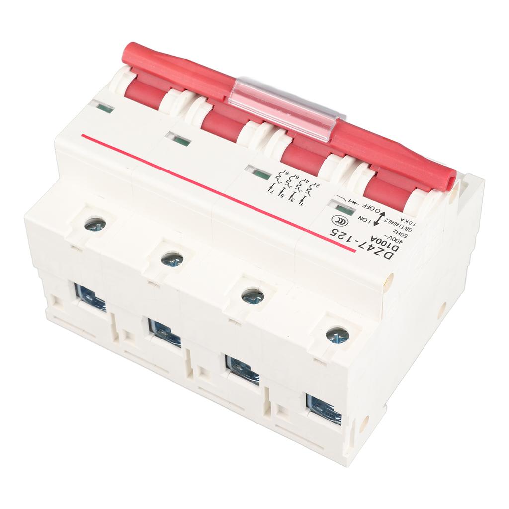 Circuit Breaker Miniature Air Switch D‑Type Industrial Supplies DZ47 125 100A