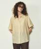 CITTA Summer Wool Short Sleeve Shirt_Ctt326(Beige)