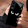Darkness Eyes Protective Exquisite High-end PhoneCase Glass PhoneCase for Samsung Galaxy S26 S25 S24 S23 S22 S21 FE,Ultra,Plus