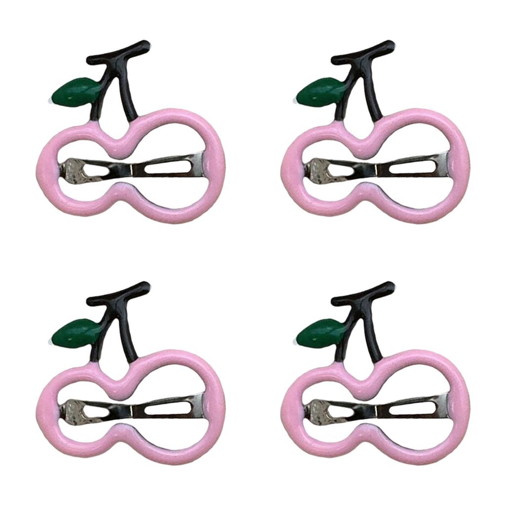 Cute Fruit Shaped Metal Hair Clips For Kids Lightweight Durable Barrettes For Girls Daily Use Party Accessories