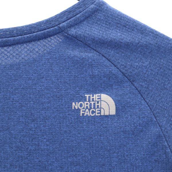 The North Face NTW61881 Long Sleeve Melange Crew T-shirt M Navy Ron T Women Used