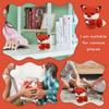 Knitting Kits Beginner Crochet Kits Compatible with Adults Kids Crochet Kits Compatible with Beginners, Crochet Animal Kits to Make Cute Ani