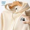 JEANSWEST LIFE Men's Cartoon Graphic Hooded Sweatshirt