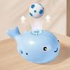 Electric Floating Ball Cat Toy with Fan & Hovering Ball Whale Shaped Cat Toy USB Powered Fun Entertainment for Kittens