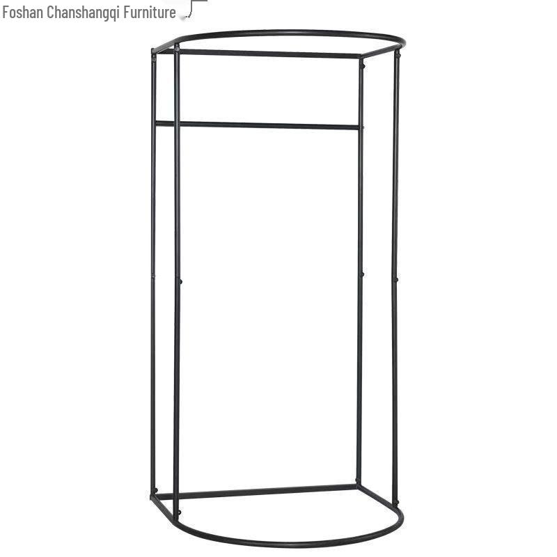 Переносная напольная примерочная с занавеской - Мобильная стойка-дисплей для магазинов одежды