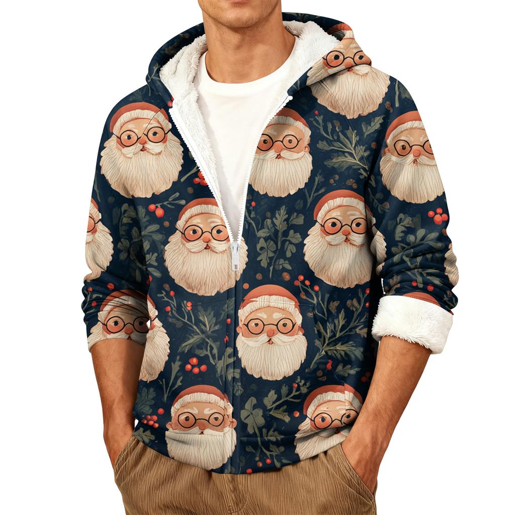 Men's Casual Warm Hooded Jacket