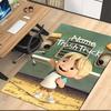 Custom Name Trash Truck Printed Carpet, for Office Chair Living Room Bedroom Kitchen Room Decor Gifts.