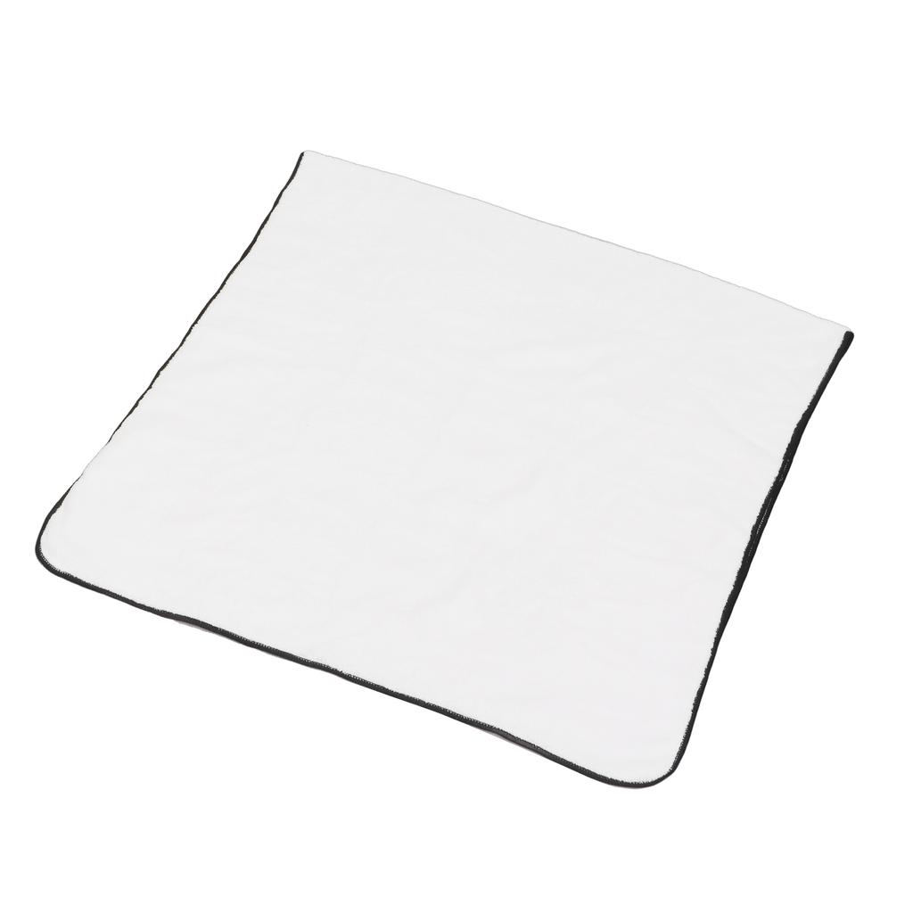 Coral Fleece Towel 60x120cm Breathable Salon Towels High Water Absorption Soft Towels White Towels