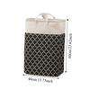 Simple Laundry Basket Collapsible Laundry Organizer with Handle Laundry Hamper  for Home