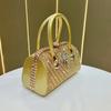 Dinner Bag, Diamond-encrusted Crossbody Bag, Large Capacity, High-end, Light Luxury Handbag, Women's Bag