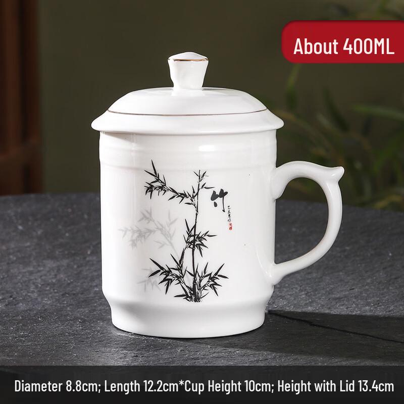 Xinglida Ceramic Office & Home Drinking Cup Set with Lids