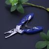 Stainless Steel Braid Cutter Multi-Tools Fishing Fishing Pliers Corrosion Resistant Split Ring Pliers for Outdoor Fishing Tools