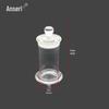 Laboratory Glass Specimen Bottle with Frosted Lid